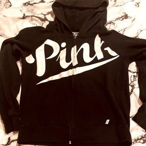 VS pink hoodie